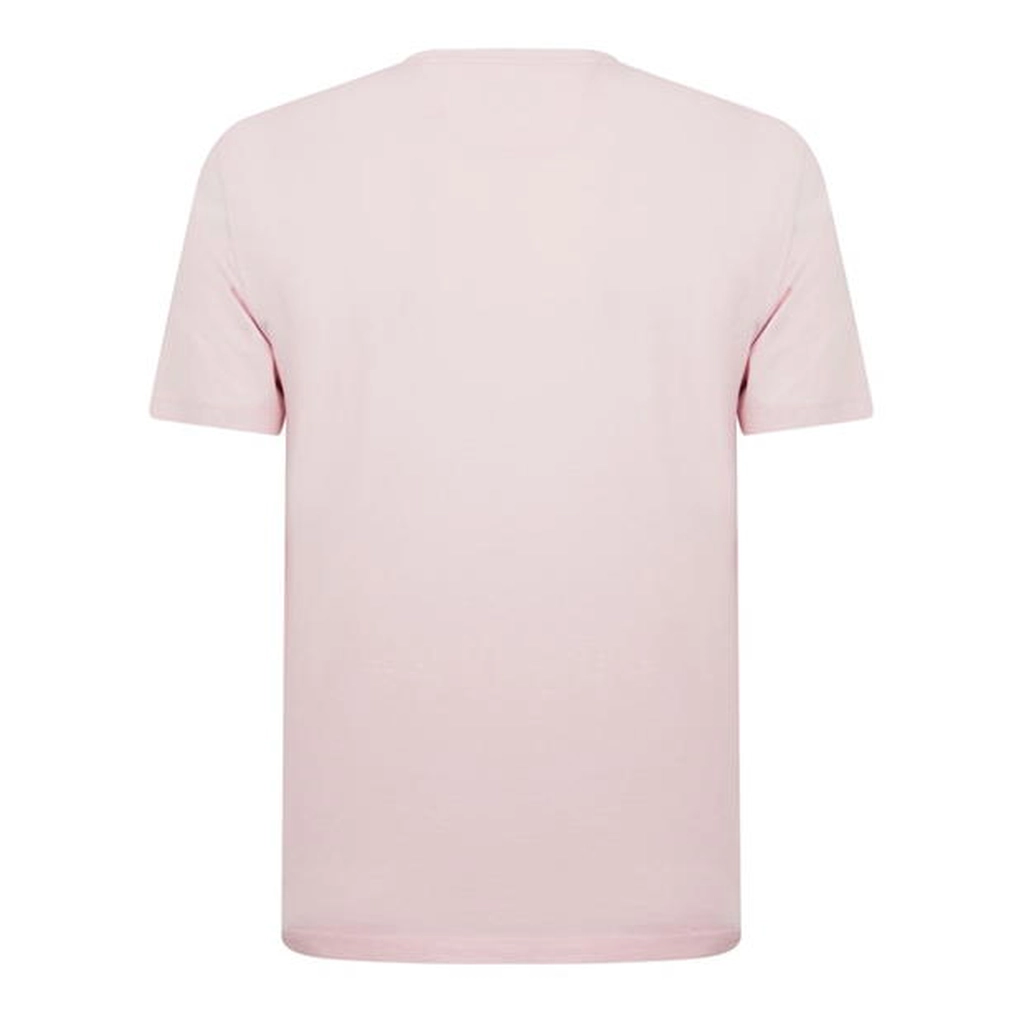 CP Company Embroidered Logo T-Shirt - Pink